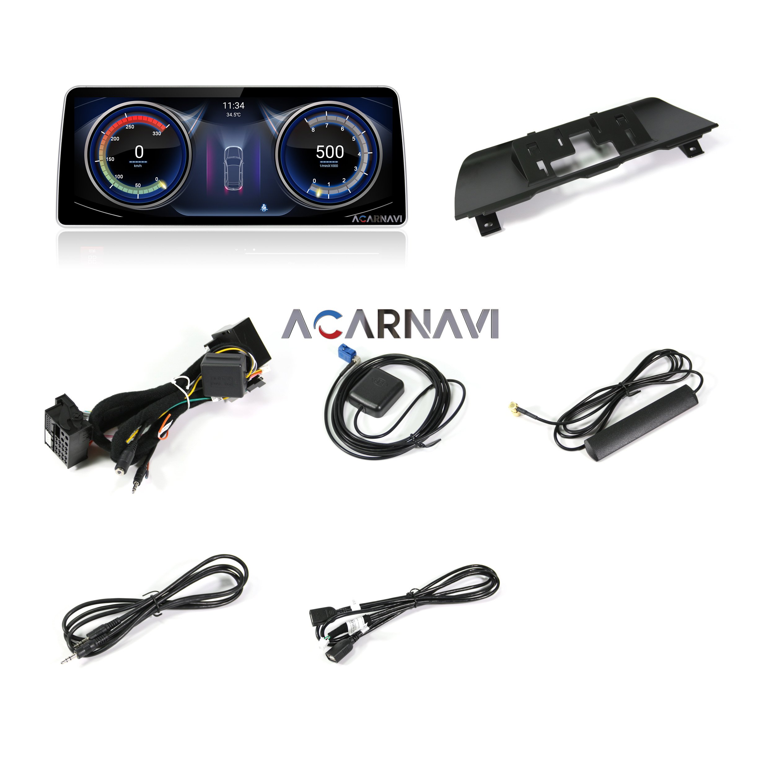 Acardash 12.3" qualcomm snapdragon 662 8core CPU 8g ram 256g rom car radio with carplay for bmw f10 f11cic android multimedia