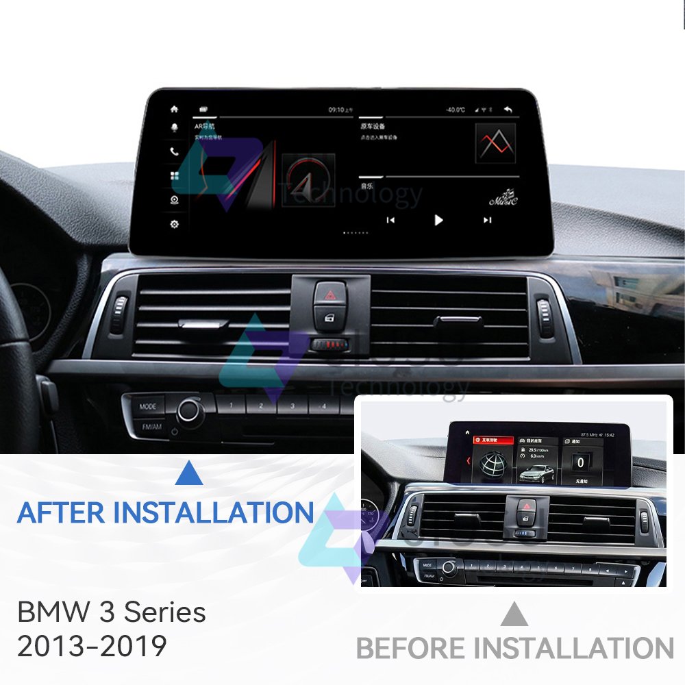 12.3'' Touch Android Car Radio GPS Navigation DVD Player Stereo Multimedia System for BMW 3 Series F30 F31 F34 F35 2013-2019