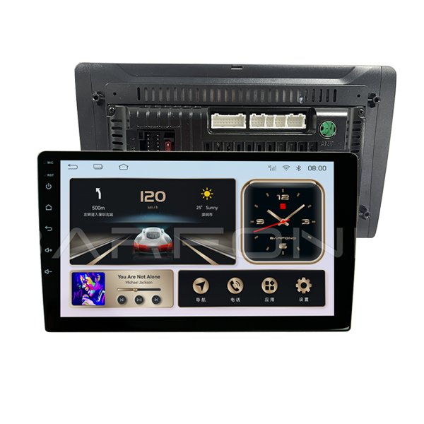 2DIN Vertical 9 inch Touch Screen android monitor car stereo dvd player carplay screen