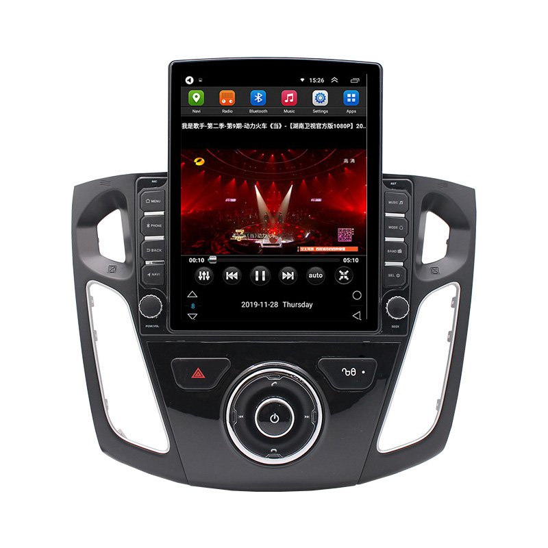 Tesla Style Android For Ford Focus 2011 2012 2013 2014 2015 Multimedia Stereo Car DVD Player Navigation GPS Radio