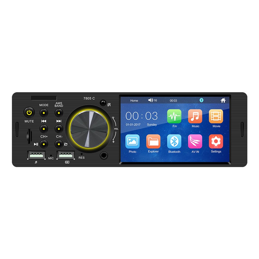 Wholesale 4.1 Inch Car Music System MP5 Player with BT USB Steering Wheel Control Dashboard Radio Tuner Combination