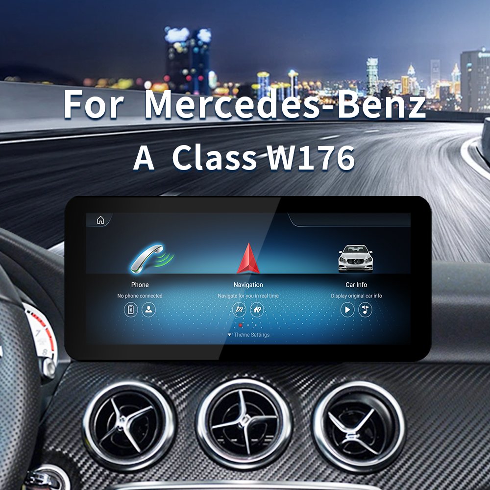 Factory price Qualcomm 680 Android car multimedia video player suitable for Mercedes Benz A-Class W176 wireless carplay auto