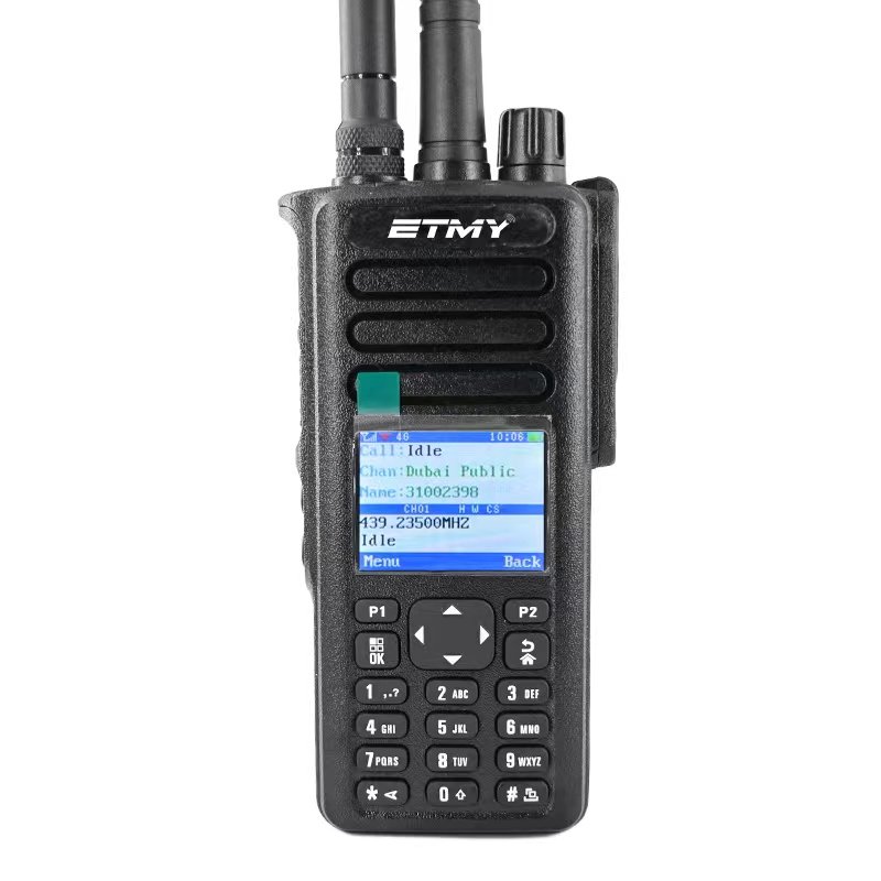Etmy ET-L86 Zello WIFI Android Walkie Talkie with SIM Card 4G LTE POC two way radio zello poc dtmf walkie talkie MC-525