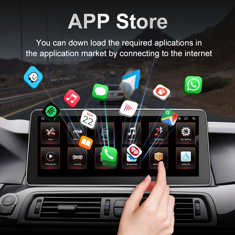Double Din Carplay Radio Dvd Player Auto Audio Stereo 12 Inch 10 Inch Navigator Gps Android System Car MP5 Navigation For Car