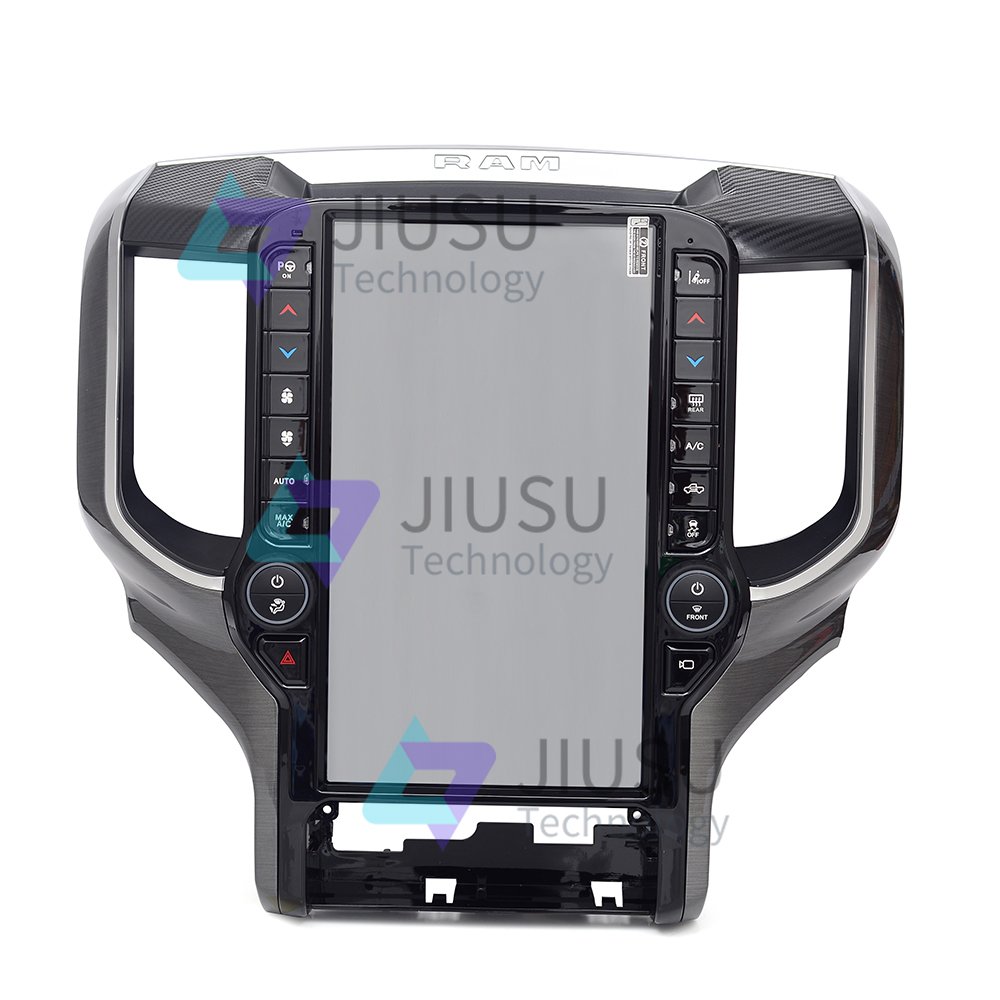 13.6'' Vertical Touch Screen Android Car Radio GPS Navigation DVD Player Stereo Multimedia Audio System for Dodge Ram 2019-2021