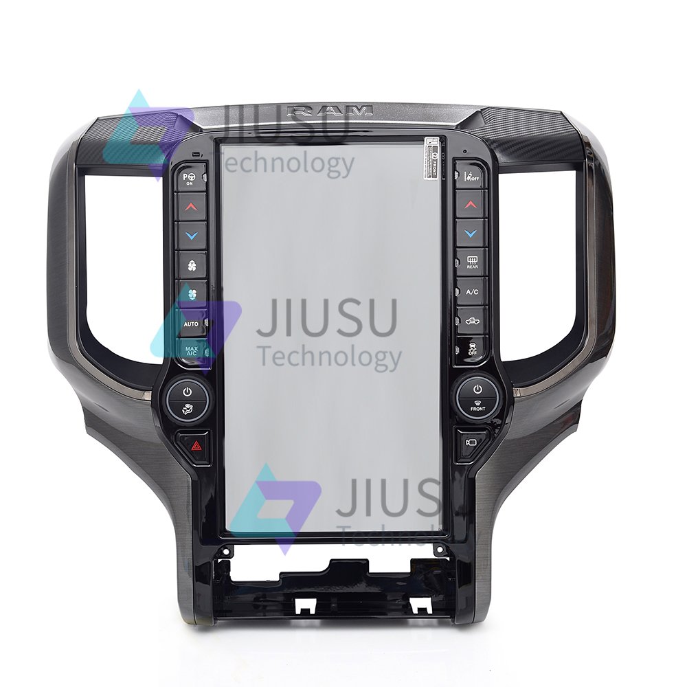 13.6'' Vertical Touch Screen Android Car Radio GPS Navigation DVD Player Stereo Multimedia Audio System for Dodge Ram 2019-2021