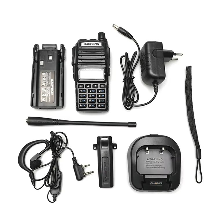 Baofeng bf UV-82 high power tri-power 8W long battery Two Way Radio UHF VHF waterproof Long Range Radios UV82 ht walkie talkie