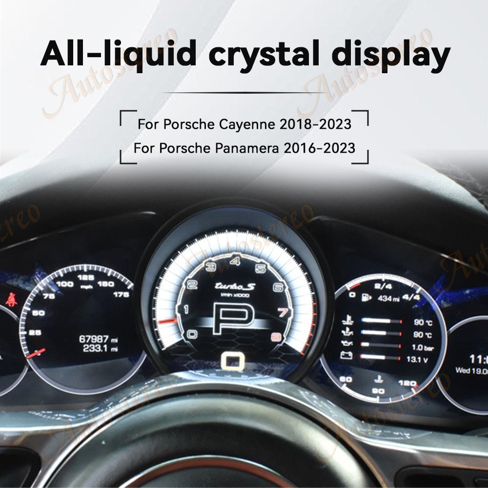 Digital Cluster Virtual Cockpit For Porsche Cayenne/Panamera 2016-2023 Car Multimedia Player Dashboard