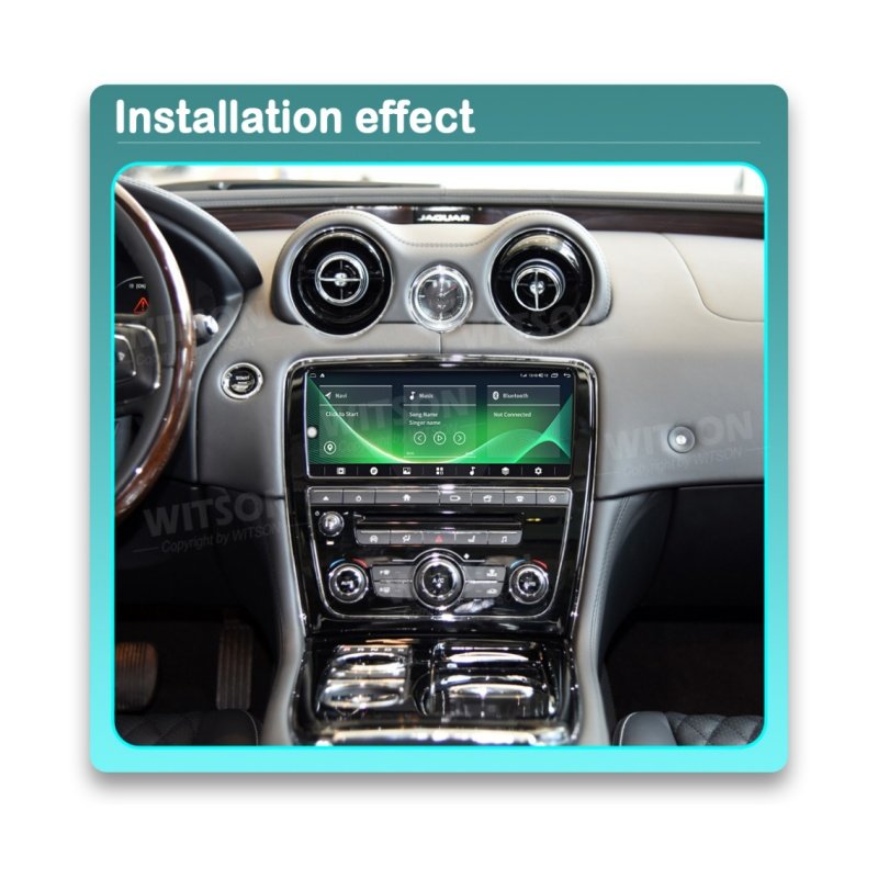 10.25" QLED Screen OEM Style Dual System Design For Jaguar XJ XJL 2010-2020 Car Multimedia Stereo GPS Stereo CarPlay Pla