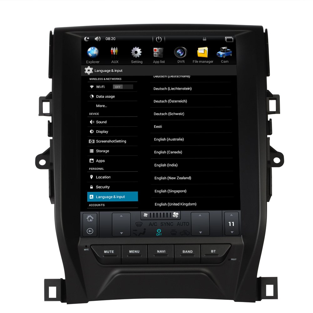 12.1'' 4G+32G Car Screen Android 11 GPS Navigation Radio with HD Screen WIFI Carplay Video Player for TOYOTA REZI /MARK 2011-