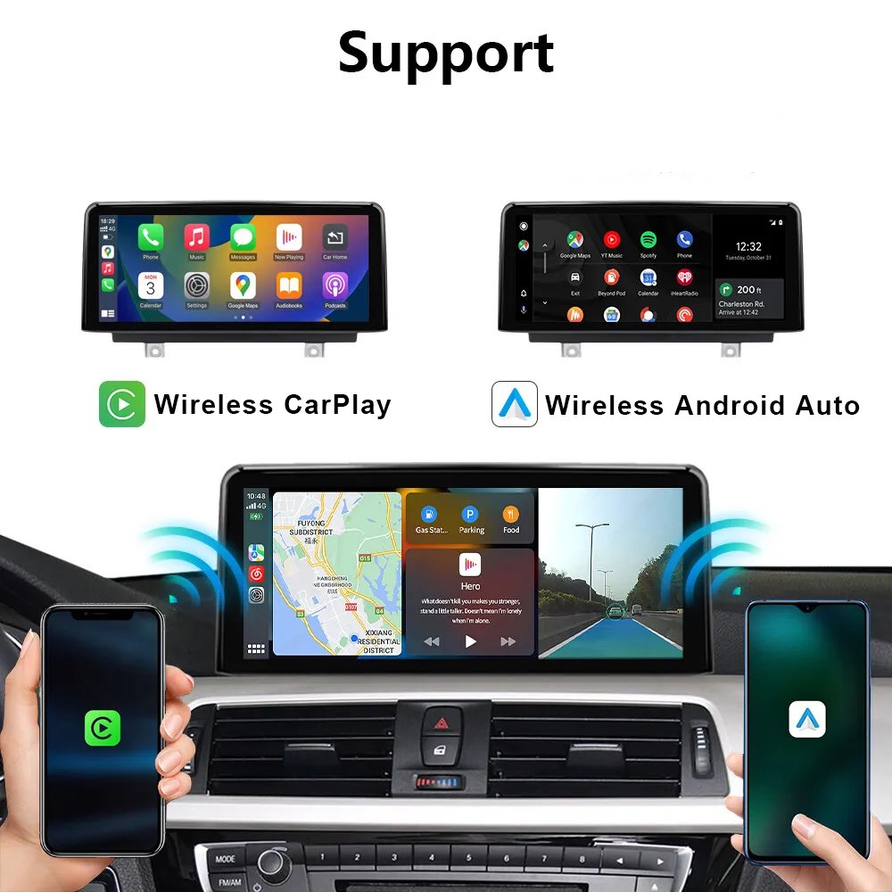 8core 10.25" 8g+128g radio navigation head unit Car DVD Player For BMW 3 Series F30 F31 F34 4 Series F32 F33 F36 NBT 2013-2017