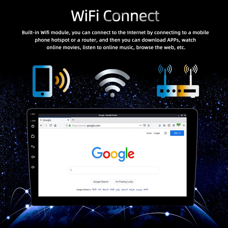 T5 carplay android auto 1DIN car radio 1 din android WiFi 4core car interior accessories IPS car head unit