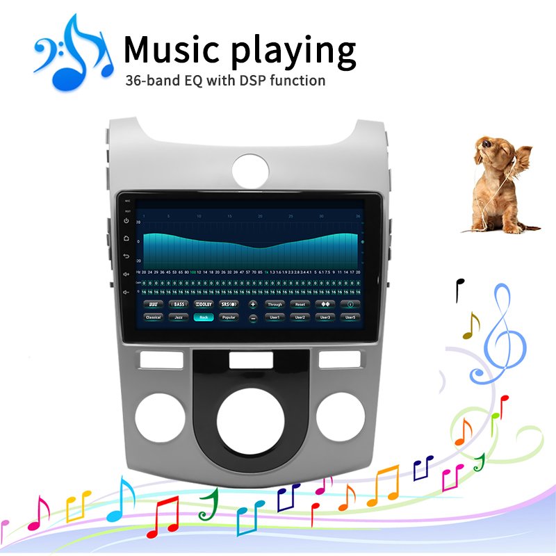 9 Inch Android 10 car autoradio audio system GPS navigation car multimedia stereo for KIA Freddy Manual car video dvd player