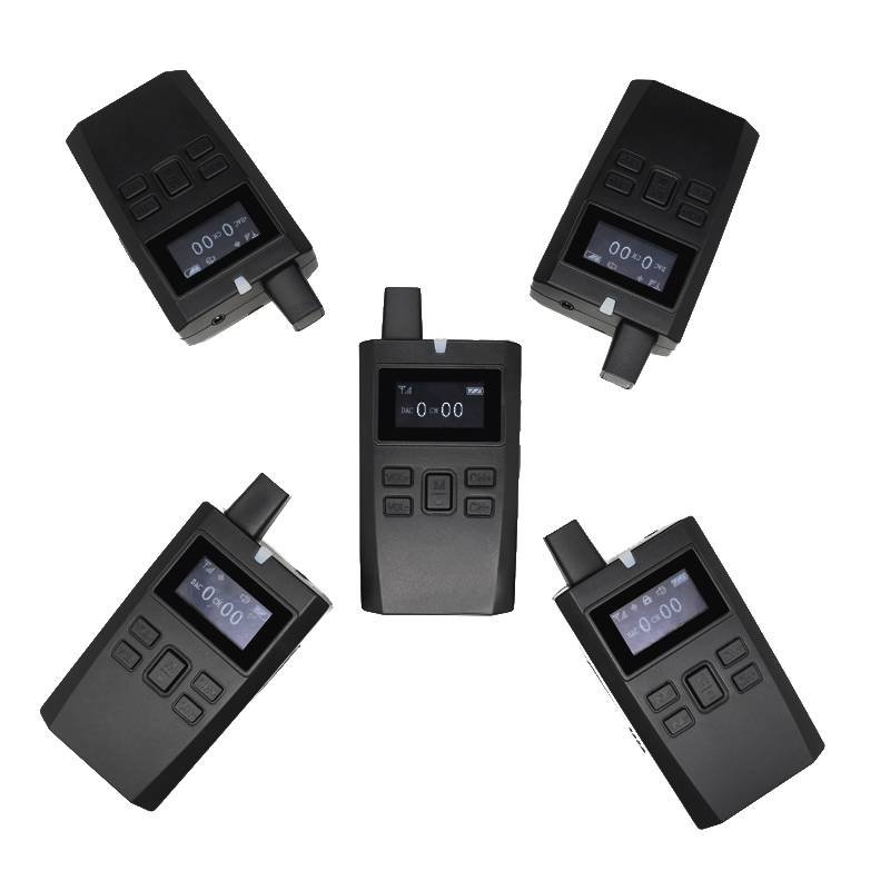 Wireless simultaneous interpretation system five person intercom allow five people speak each other digital tour guide system