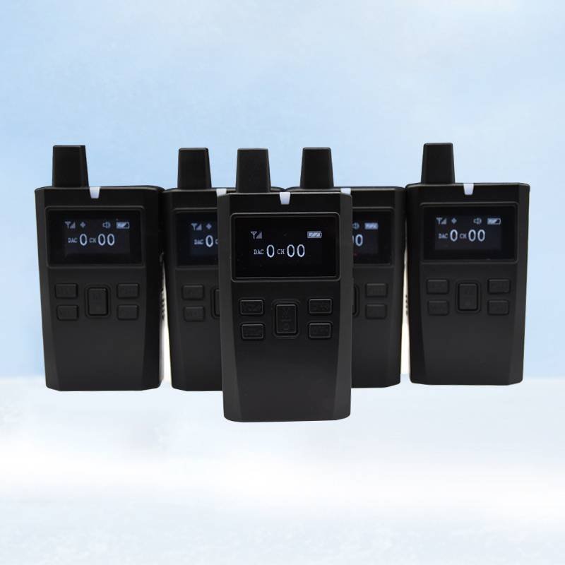 Wireless simultaneous interpretation system five person intercom allow five people speak each other digital tour guide system