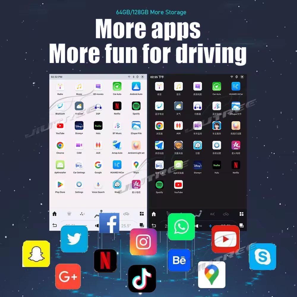 15.6 inch Qualcomm Android 13 Car Radio for Chevrolet Silverado GMC Sierra 2019-2023 Modified Multimedia Player YouTube carplay