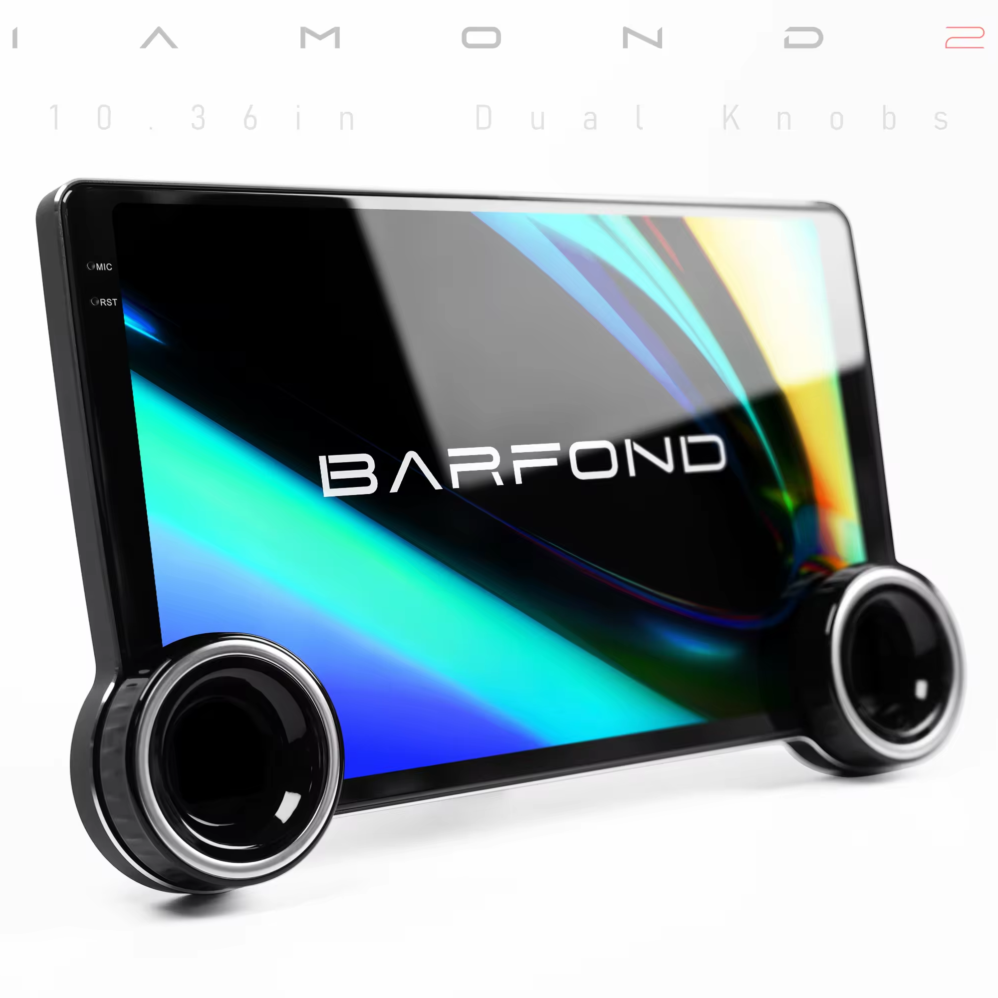 Universal DIAMOND 2K 10.1 Inch X36 Android 13 double knob Car Multimedia Player Stereo Radio Video System