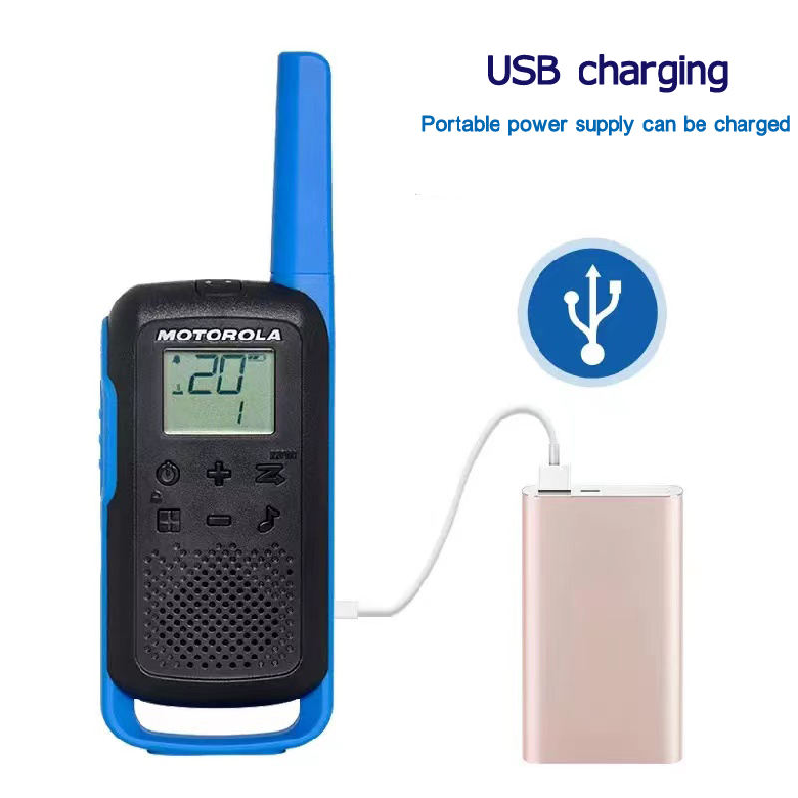 Talkabout T62 Motorola Radio Walki Talki Walkie-talkies License Free Pmr 409mhz Outdoor Two Way Radio Digital Intercom