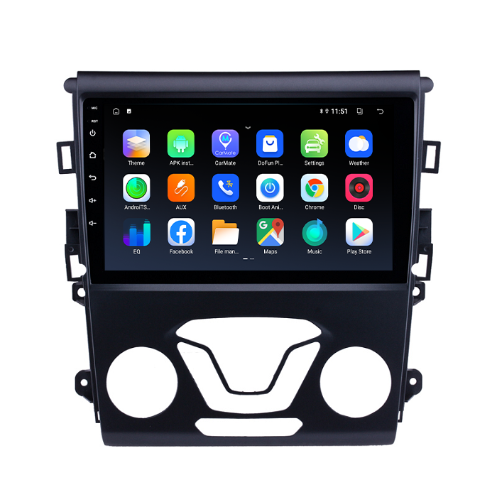 9 inch Android Car Player for Ford Mondeo Fusion MK5 Radio Video MP5 WIFI GPS Navigation Multimedia system Full Touch Screen IPS