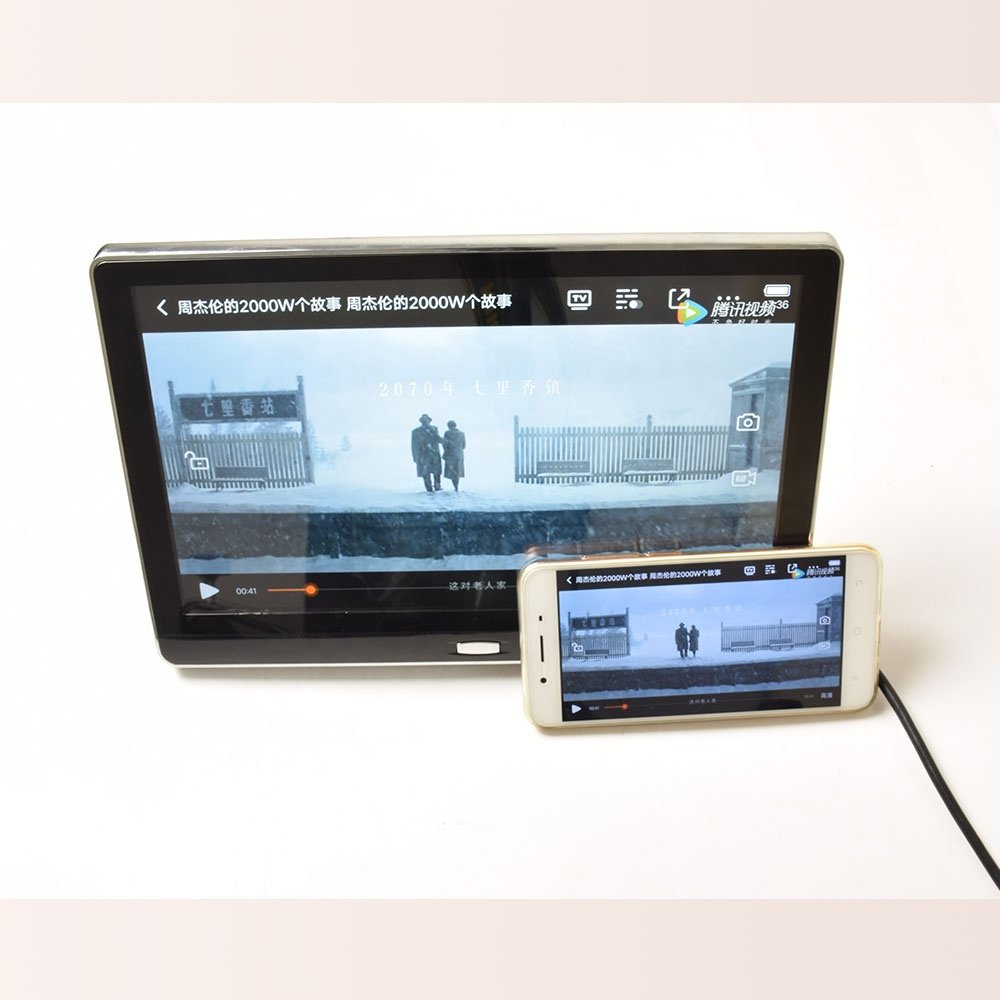 2+16GB 11.6 inch wide screen full HD with sd usb mirror link car seat headrest monitor car android monitor car radio IPS