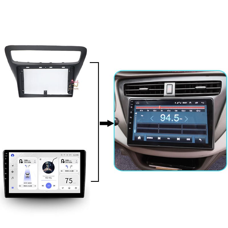 Ai jia Hot Selling For 2016 CHEVROLET Lova RV 9INCH Fascia Steerio Car Radio Frame
