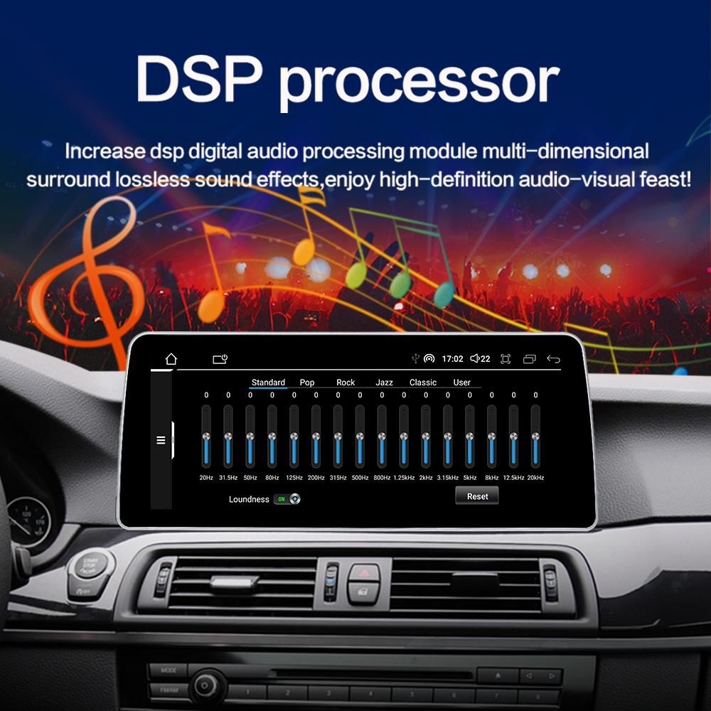 LELV 12.3" 8 Core Android 14 Carplay Navigation Radio Multimedia no DVD PlayerFor 2011-2017 for BMW 5 Series F10 F11