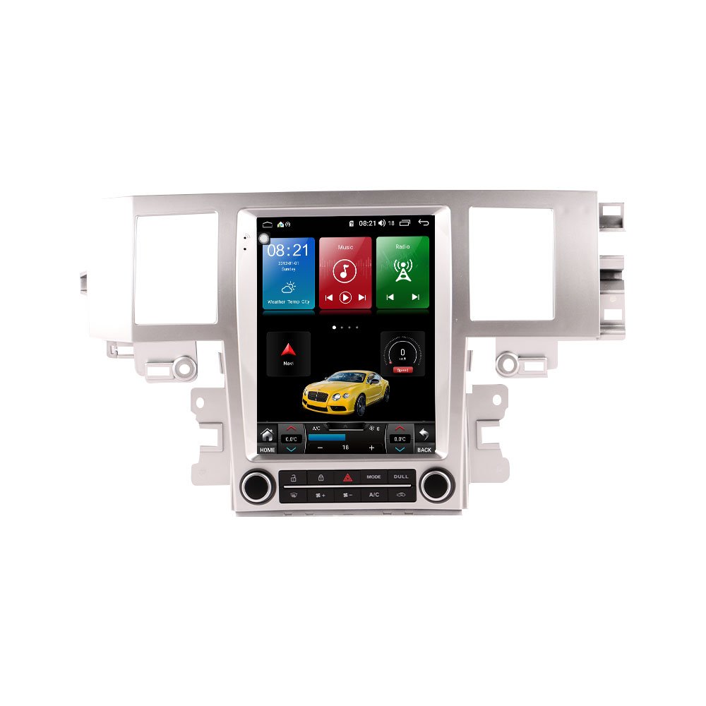 10.4" Tesla Screen Car Radio Video Stereo Carplay Android 12 For Jaguar XF 2004-2015 GPS Navigation Audio Head Unit DSP