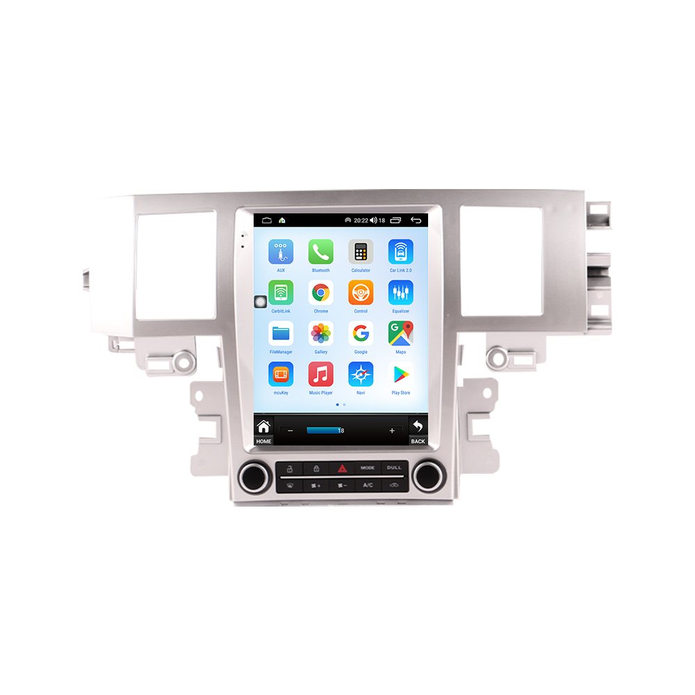 10.4" Tesla Screen Car Radio Video Stereo Carplay Android 12 For Jaguar XF 2004-2015 GPS Navigation Audio Head Unit DSP