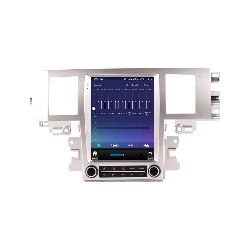 10.4" Tesla Screen Car Radio Video Stereo Carplay Android 12 For Jaguar XF 2004-2015 GPS Navigation Audio Head Unit DSP