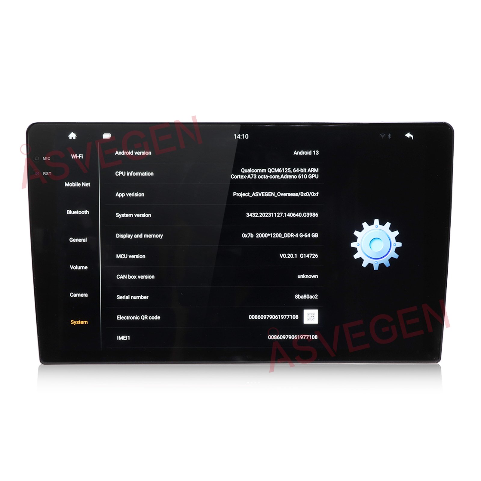 Qualcomm G3986 4+64gb Android 13 Car DVD Video Radio Player For 9" 10" universal car Stereo screen With GPS Navigation carplay