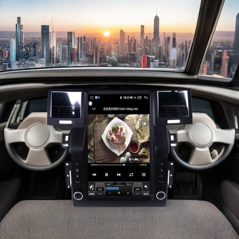 12.1-Inch Tesla Style Android Multimedia GPS Navigation Car Radio Dashboard DVD Player GPS for Land Rover Range Rover Sport 2009