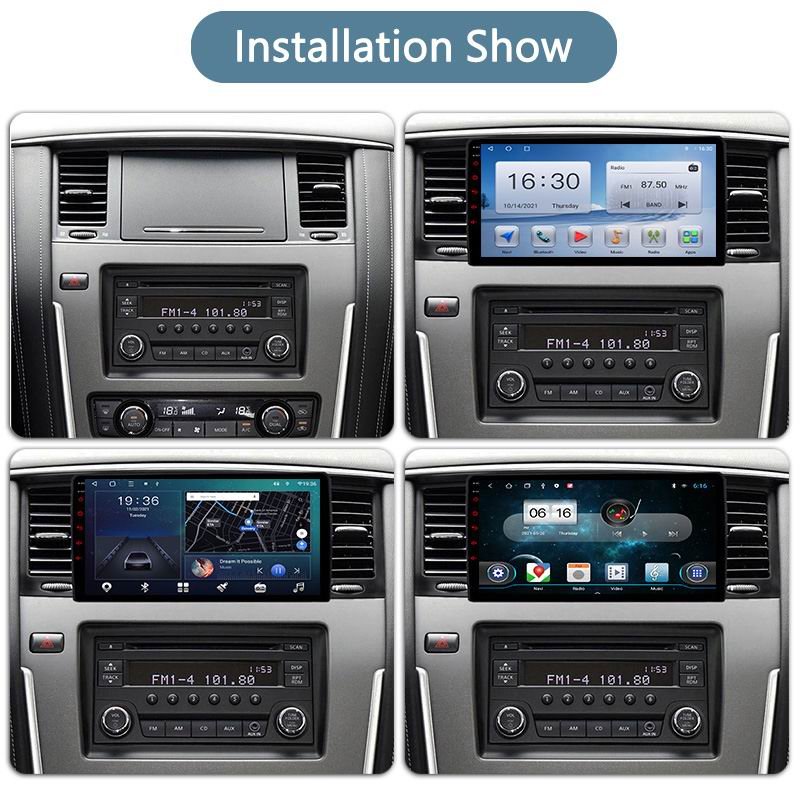 Android Carplay Auto Radio For Nissan Patrol 2010-2020 Multimedia Carplay 2DIN Stereo Car GPS Navigation Head Unit Video Player