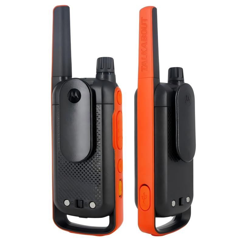 Motorola T82 public walkie talkie two-way radio license-free USB charging with lighting of outdoor intercom 1 pair