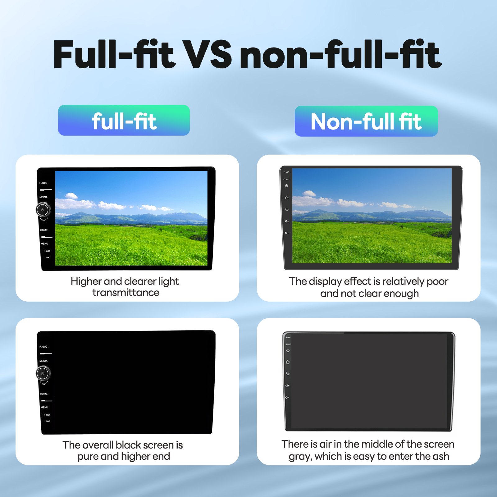 Knob 9 Inch 10 Inch Touch Screen Android Car Radio 2 Din QELD Screen Player Car Stereo Auto Multimedia MP5 Player with GPS WIFI