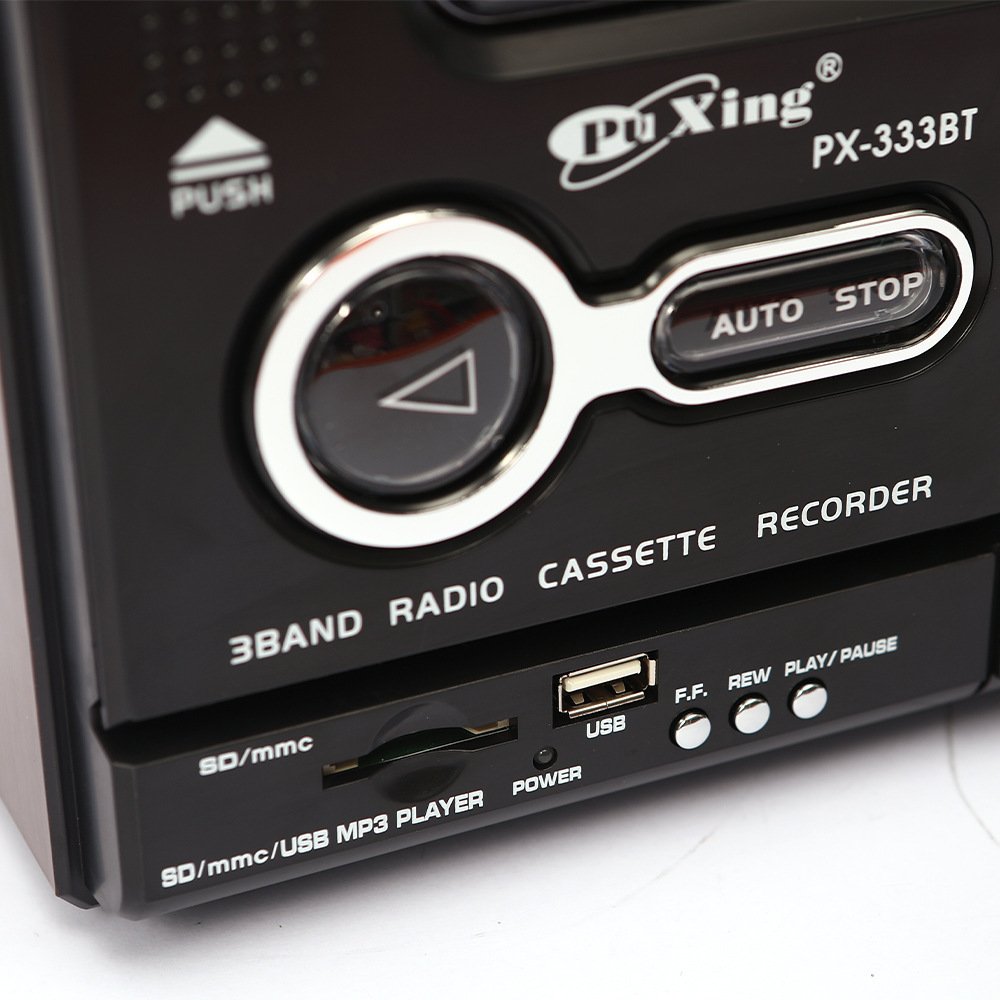 available PX-333BT Multi-band radio Multi-function high volume antique tape player Bluetooth radio recorder