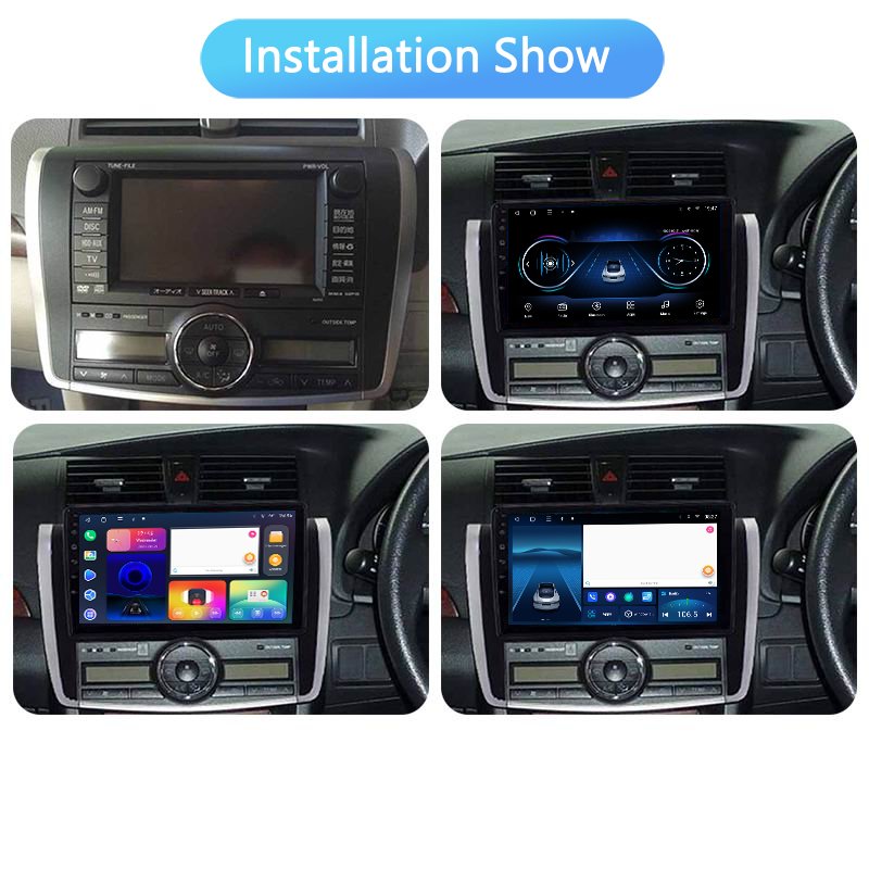 9 inch Android system Car Radio DVD Multimedia Player For Toyota ALLION T260 2007-2020 GPS Navigation Player