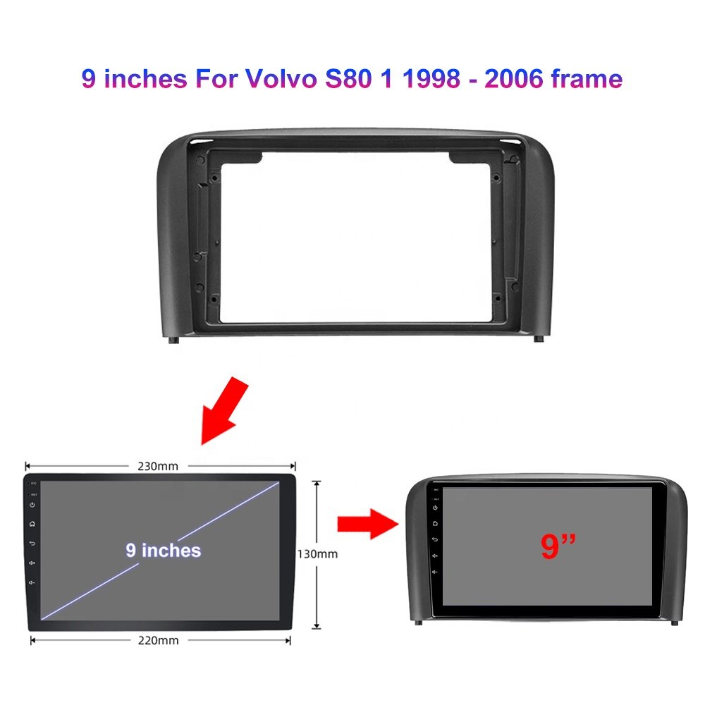 Jmance 9Inch For Volvo S80 1 1998 - 2006 Dsp Bt Carplay Android Radio Autoradio Car Dvd Gps Navigation Multimedia Player