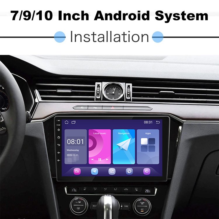6580 Universal 7/9/10'' Multimedia 2Din Double Din WIFI Car Mp5 Player Car Stereo Radio Android 12 GPS Navi Car Screen Carplay