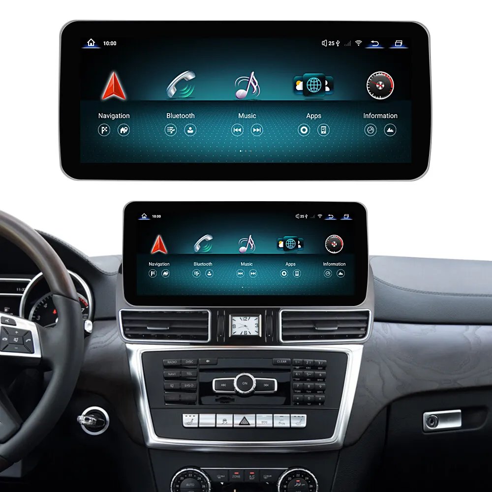 12.3" 4g+64g android car radio multimedia video stereo gps navigation for Mercedes Benz GL ML350 450 W166 X166 2013-2015 NTG4.5