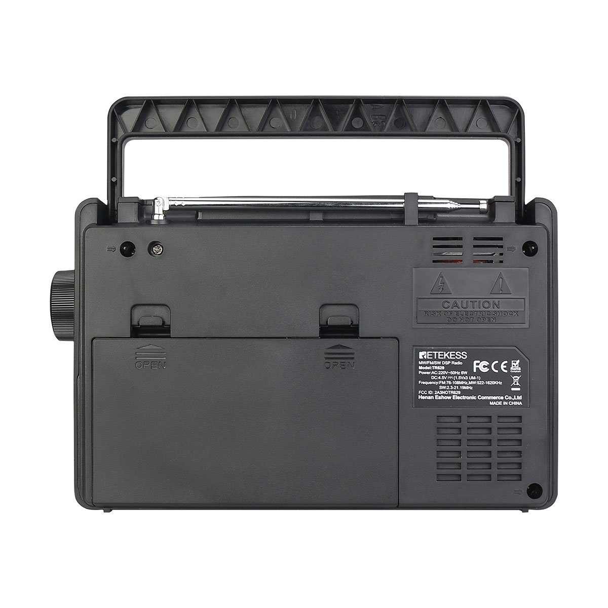 FM MW AM DSP 3 BAND RADIO for the aged RETEKESS TR629