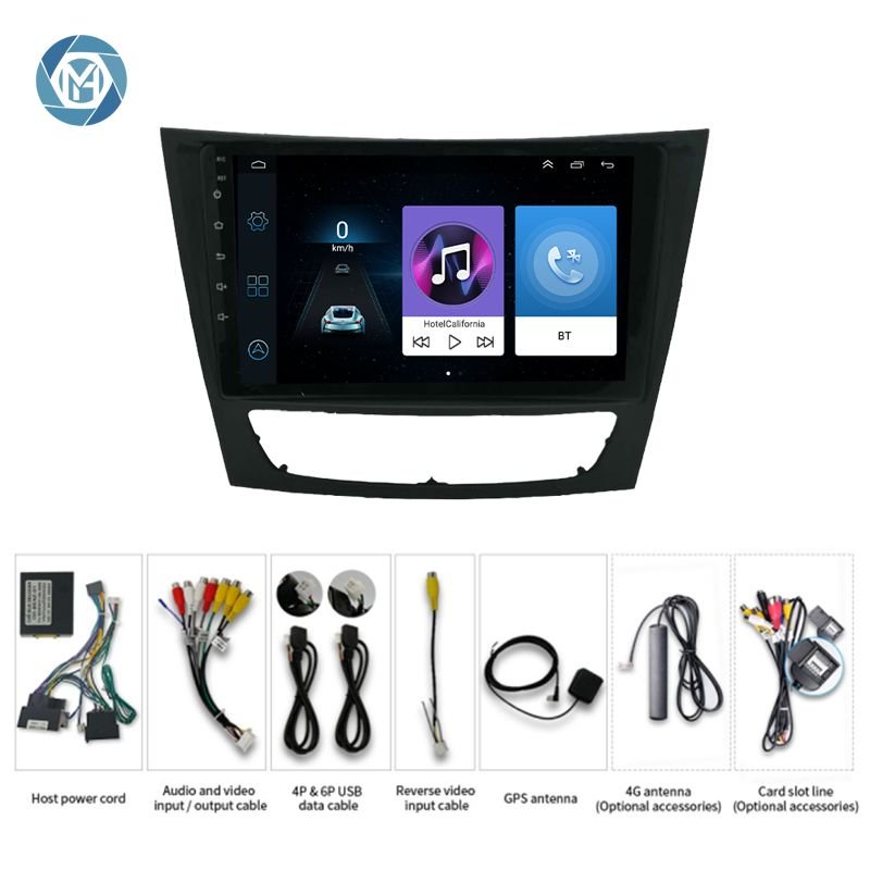 Android Car Radio for Benz E CLASS W211 CLS CLASS C219 2001-2009 Car Play Navi Multimedia Auto Audio
