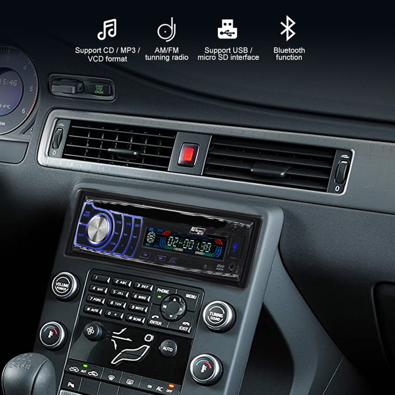 Autoradio Car Stereo Fm Radio 7 Inch Screen Universal Car Mp5 Singe Din Car CD Dvd Player With Bt