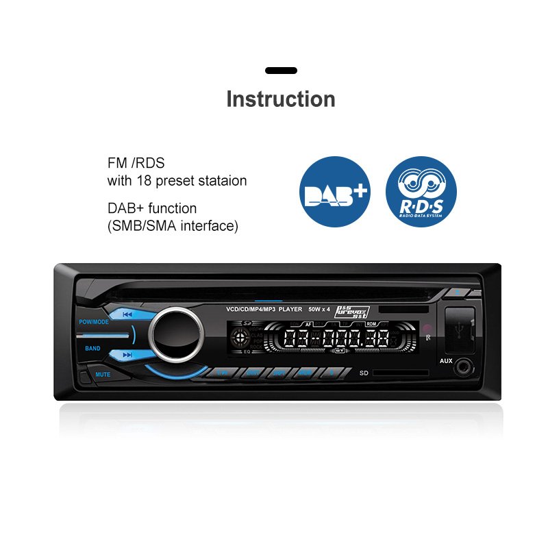 Autoradio Car Stereo Fm Radio 7 Inch Screen Universal Car Mp5 Singe Din Car CD Dvd Player With Bt