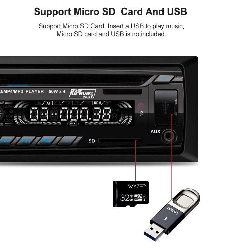 Autoradio Car Stereo Fm Radio 7 Inch Screen Universal Car Mp5 Singe Din Car CD Dvd Player With Bt
