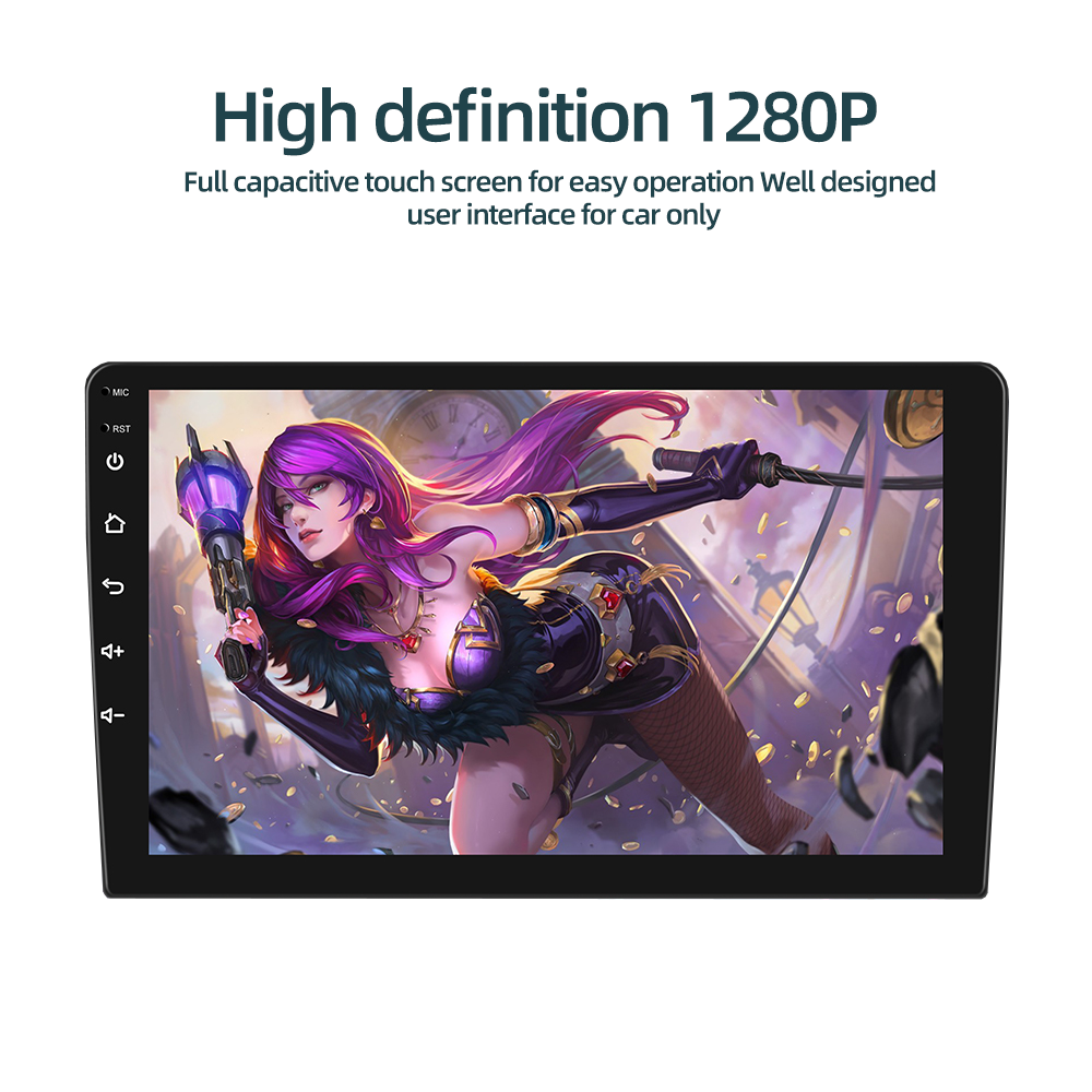 7 9 10 Inch LCD Screen Android with Reverse Camera and GPS 2Din Portable Car DVD Player
