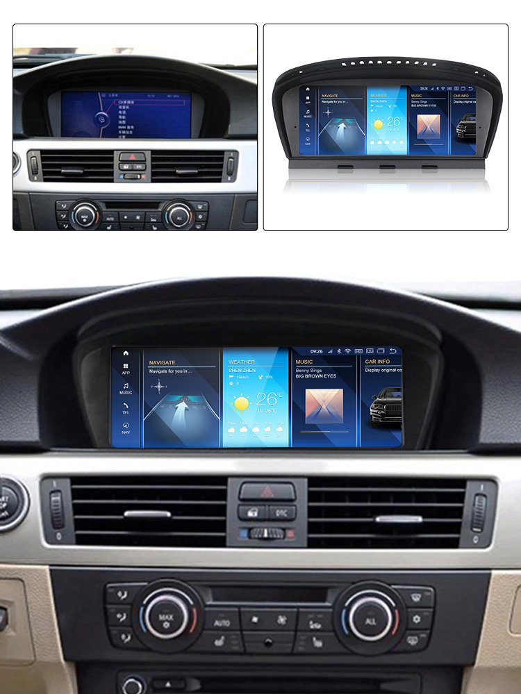 8+256G 8coelegantlbusinessimen2 Car Dvd Player Sport64 3 Series E90 E91 E92 GPS Men Video for BMW 5 Series E60 E61 IPS