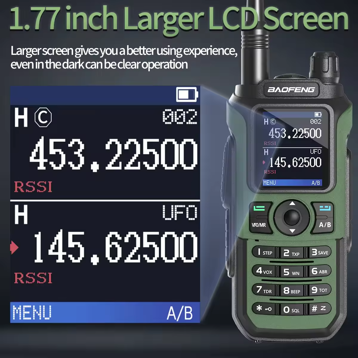 Wholesale Baofeng UV-21 V2 Wireless Frequency Tri Band Powerful Waterproof Long Range UV-21 Type-C Two Way Radio Baofeng UV-21