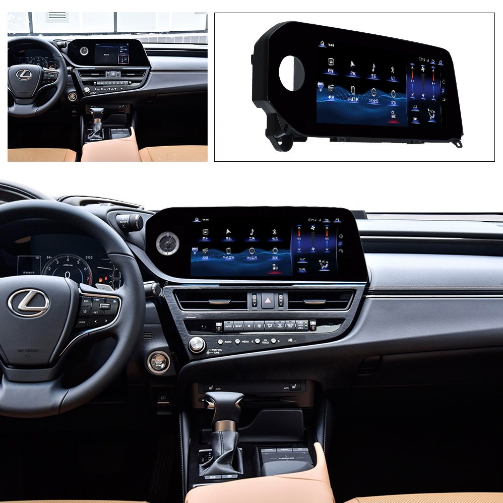 Android 14 Carplay Screen For Lexus ES ES200 ES250 ES350 ES300h 2018-2021 8 Core Multimedia Video Player Car Monitor Navigation