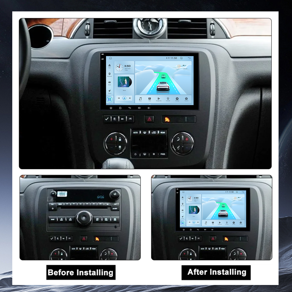 Android car radio stereo for Chevrolet Silverado GMC Sierra Impala Traverse Avalanche Express Yukon Acadia Savana GPS multimedia