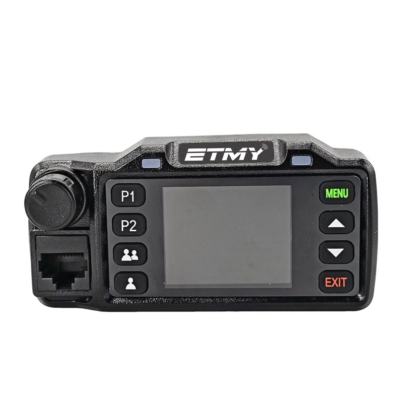 Etmy ET-A720 car radio encrypted two way radios 4g poc walkie talkie long rangePOC LTE 4G Vehicle Mounted Mobile Car Radio